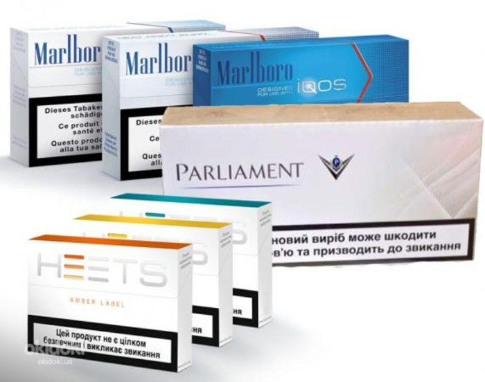 Тобачные стики HEETS,Мальборо, парламент Киев