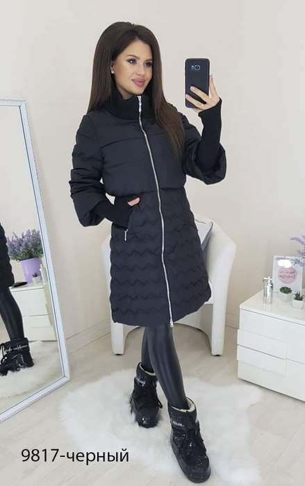 Стильная женская зимняя куртка Киев