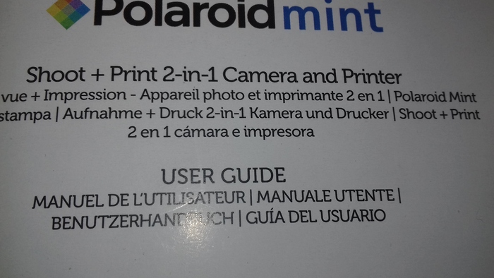 Продам отличную новую цифровую фотокамеру моментальной печати POLAROID Mint White. Бориспіль