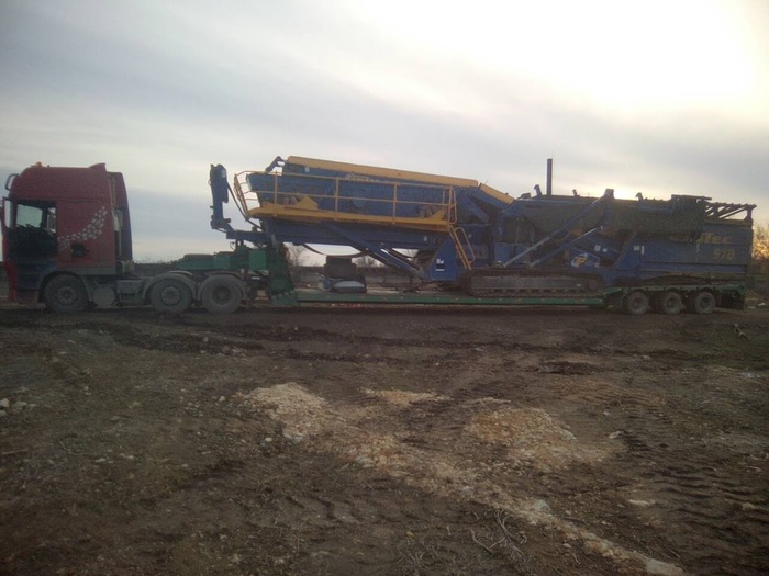   Перевозка негабарита тралом до 250 тонн.  Киев