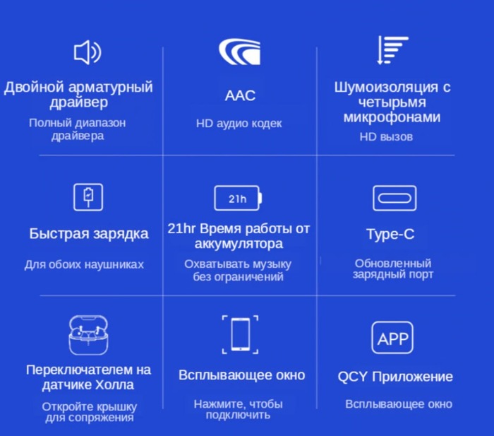 наушники Блютуз от Xiaomi QCY T10 сильно напоминают AirPods Pro Новые Киев