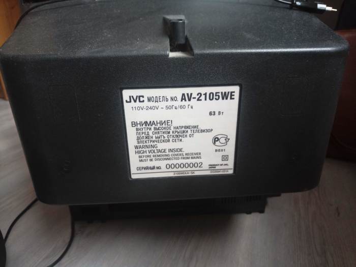 Продам БУ телевизор JVC AV-2105WE Киев