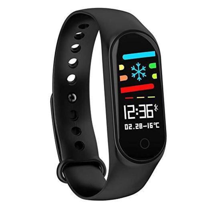 Фитнес-часы М4, смарт браслет smart watch, аналог mi band 4, треккер, сенсорные фитнес часы Буча