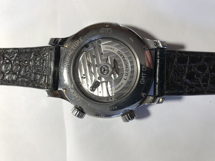 Швейцарские мужские часы Chopard L.U.C GMT One Киев