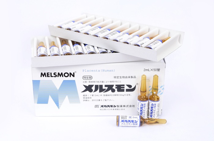 Laennec и Melsmon (Мелсмон) от Японского производителя – плацентарные препараты  Каменское