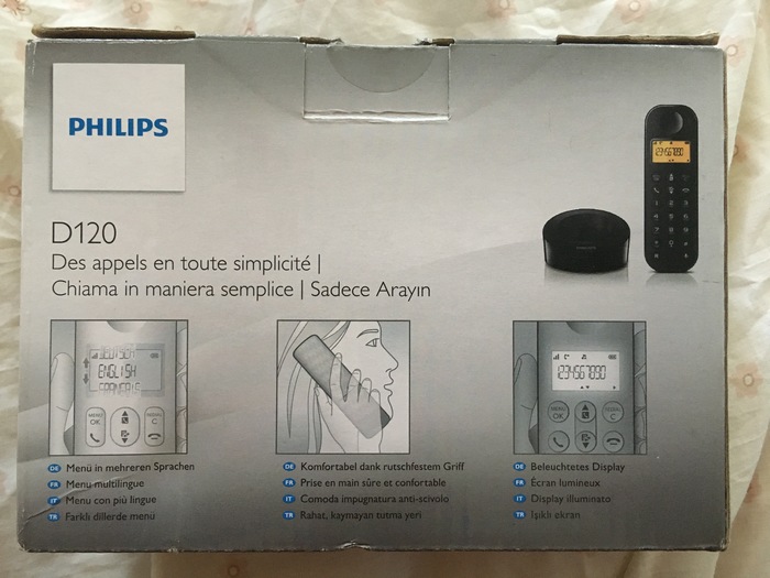 Телефон беспроводной стационарный PHILIPS D120  Суми