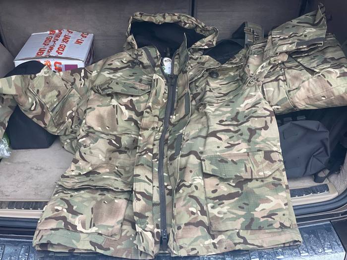 Військові зимові куртки мультікам Британія. Комуфляжні куртки мультікам Николаев