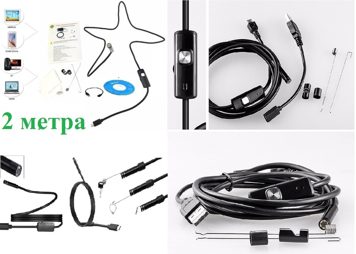 Эндоскоп технический, видеокамера, USB камера, водонепроницаемый Вишгород
