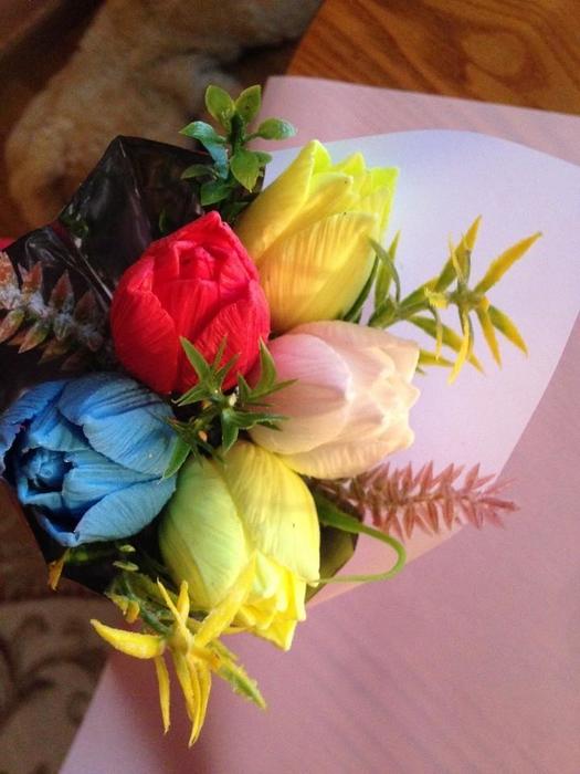 квітки 🌹з натурального мила ручної роботи  Тарасівка