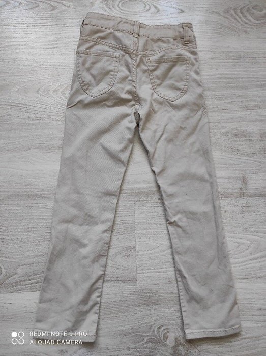 Бежевые джинсы скинни H&M, размер 6-7 лет Борисполь