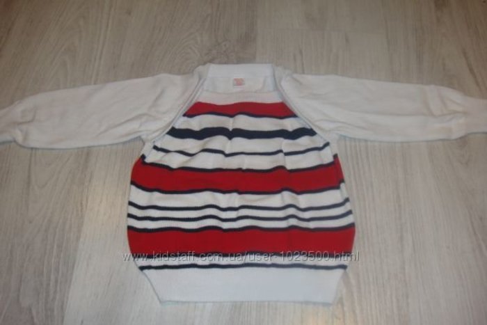 Продам симпатичный свитерок-полосатик на девочку Борисполь
