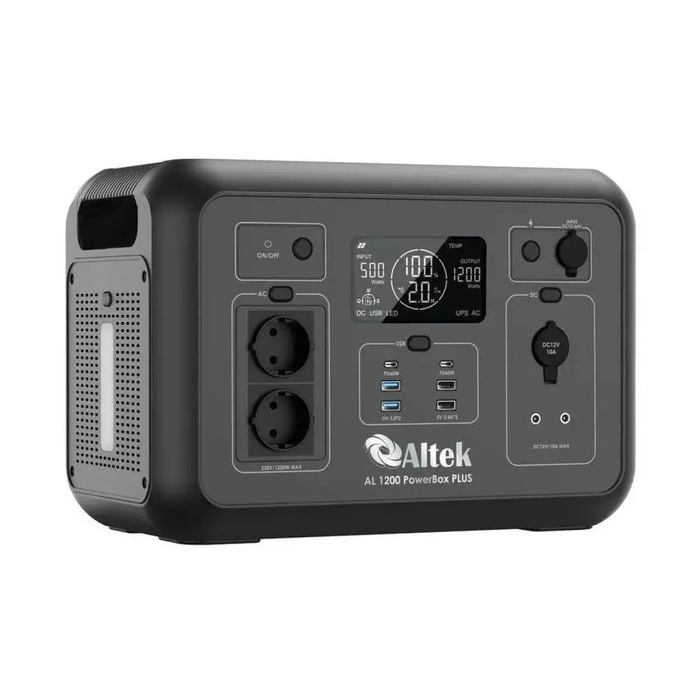 Портативна зарядна станція ALTEK AL 1200 PowerBox PLUS (1008 Вт·г) Днепр