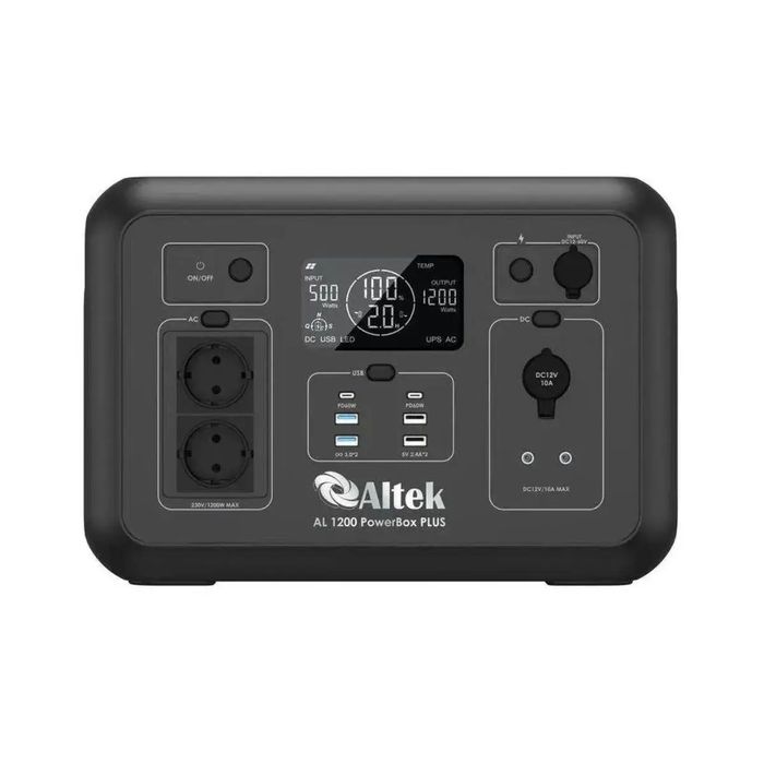 Портативна зарядна станція ALTEK AL 1200 PowerBox PLUS (1008 Вт·г) Днепр